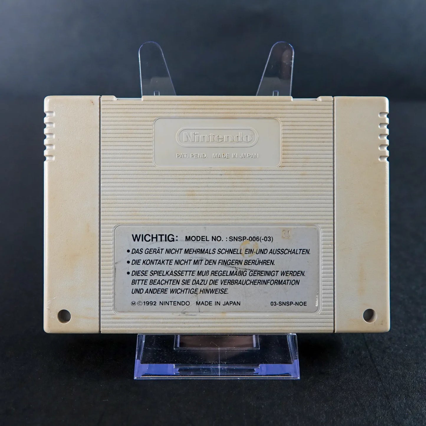 Stunt Race FX - Super Nintendo SNES - PAL / DE - Nur Modul - Zustand Okay