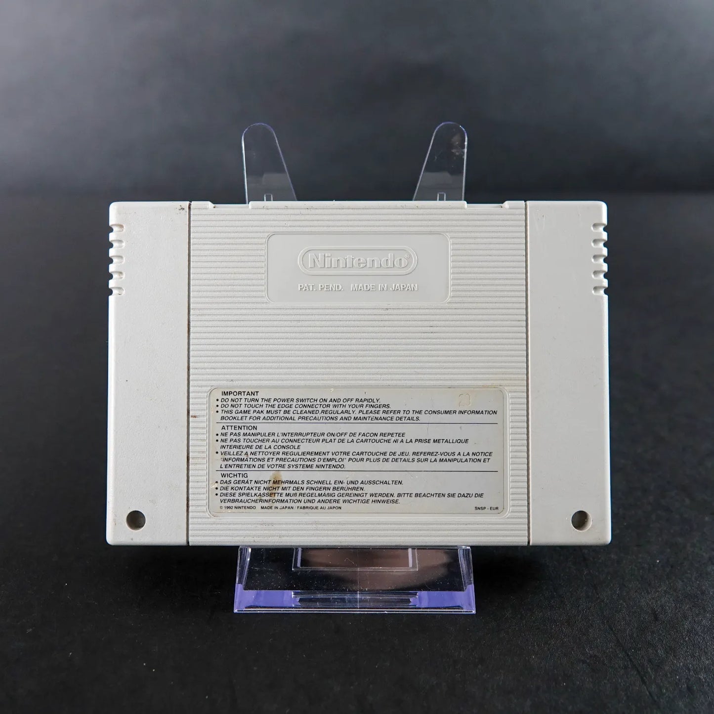 The Mask - Super Nintendo SNES Spiel - PAL / EU - Nur Modul - Zustand Okay