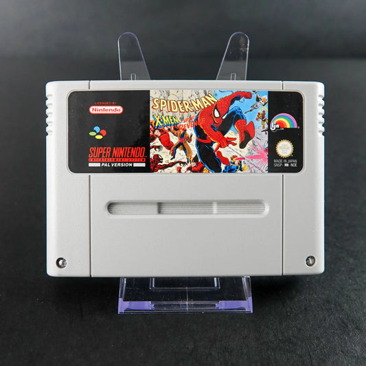 Spider-Man / X-Men - Super Nintendo (SNES) - PAL - Nur Modul - Zustand Sehr Gut