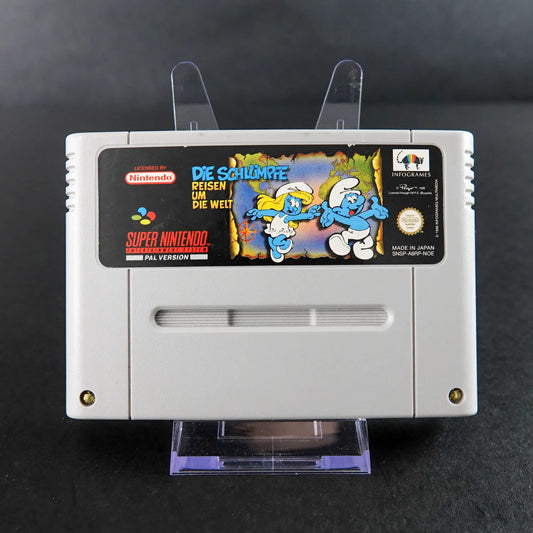 Die Schlümpfe reisen um die Welt - Super Nintendo (SNES) - PAL/DE - Nur Modul