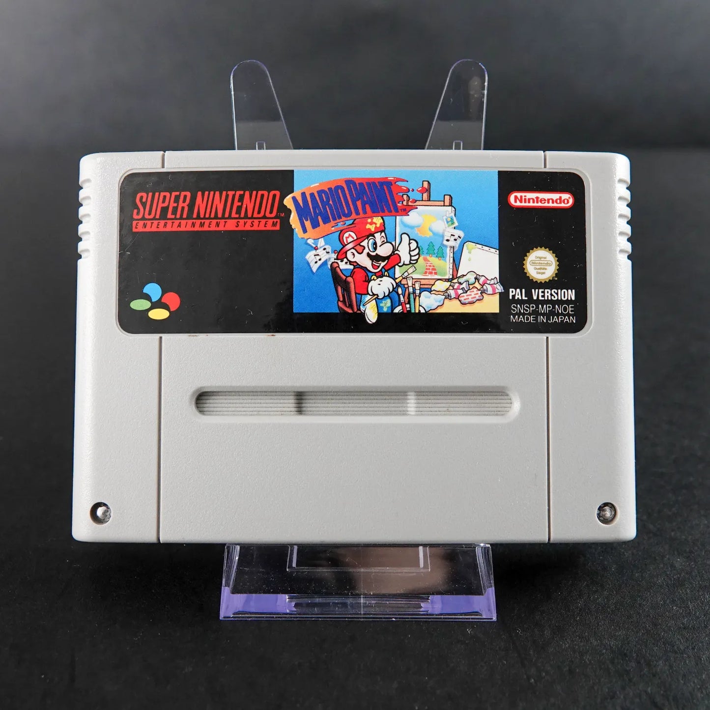 Mario Paint - Super Nintendo (SNES) - PAL/DE - Nur Modul - Zustand Sehr Gut