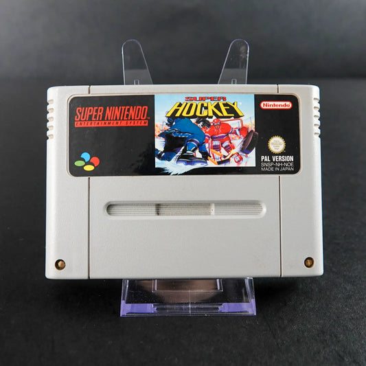 Super Hockey - Super Nintendo (SNES) - PAL/DE - Nur Modul - Zustand Sehr Gut