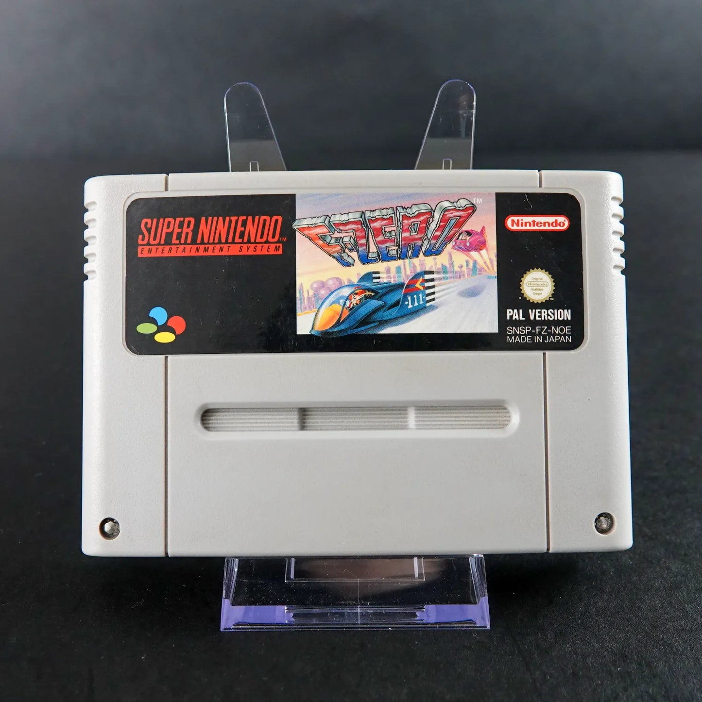 F-Zero - Super Nintendo (SNES) Spiel - PAL/DE - Nur Modul - Zustand Gut