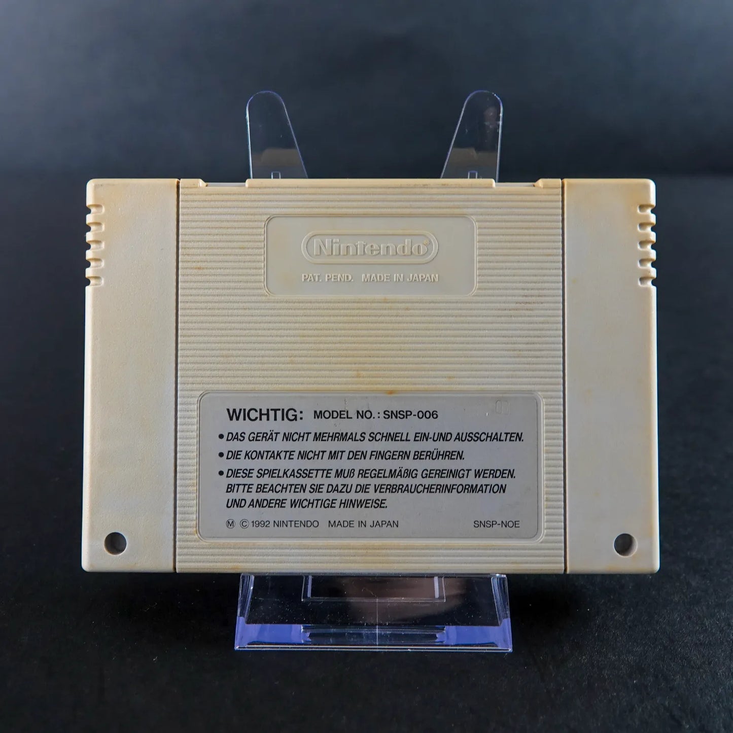 F-Zero - Super Nintendo (SNES) Spiel - PAL/DE - Nur Modul - Zustand Gut