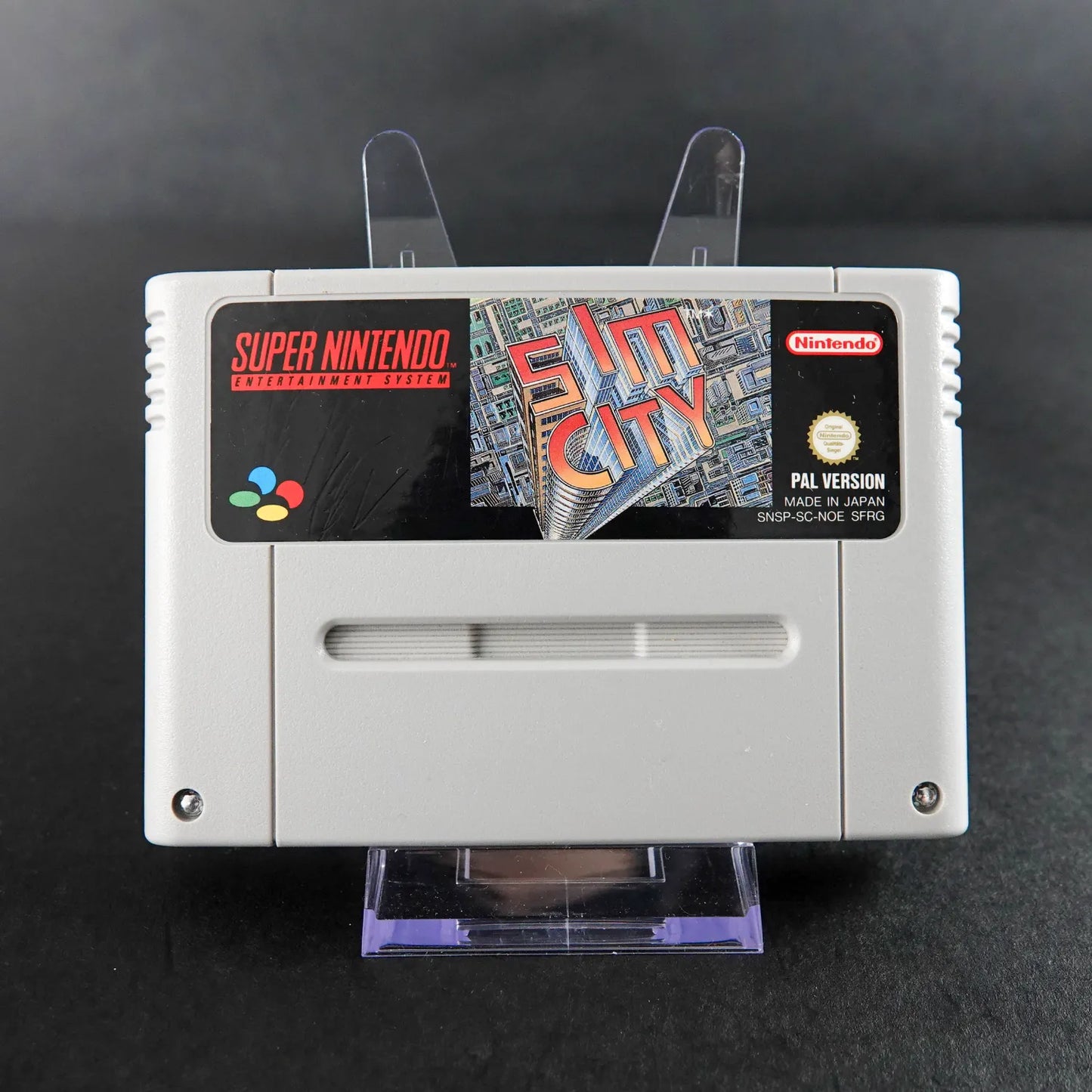 Sim City - Super Nintendo (SNES) Spiel - PAL/DE - Nur Modul - Zustand Gut
