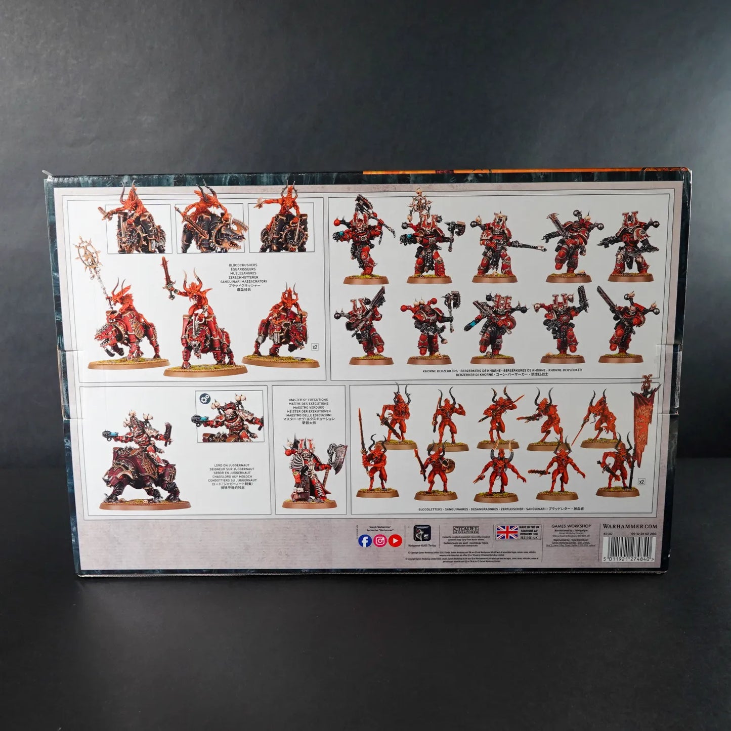 Warhammer: 40K - WORLD EATERS BATTLEFORCE - KHORNE DAEMONKIN