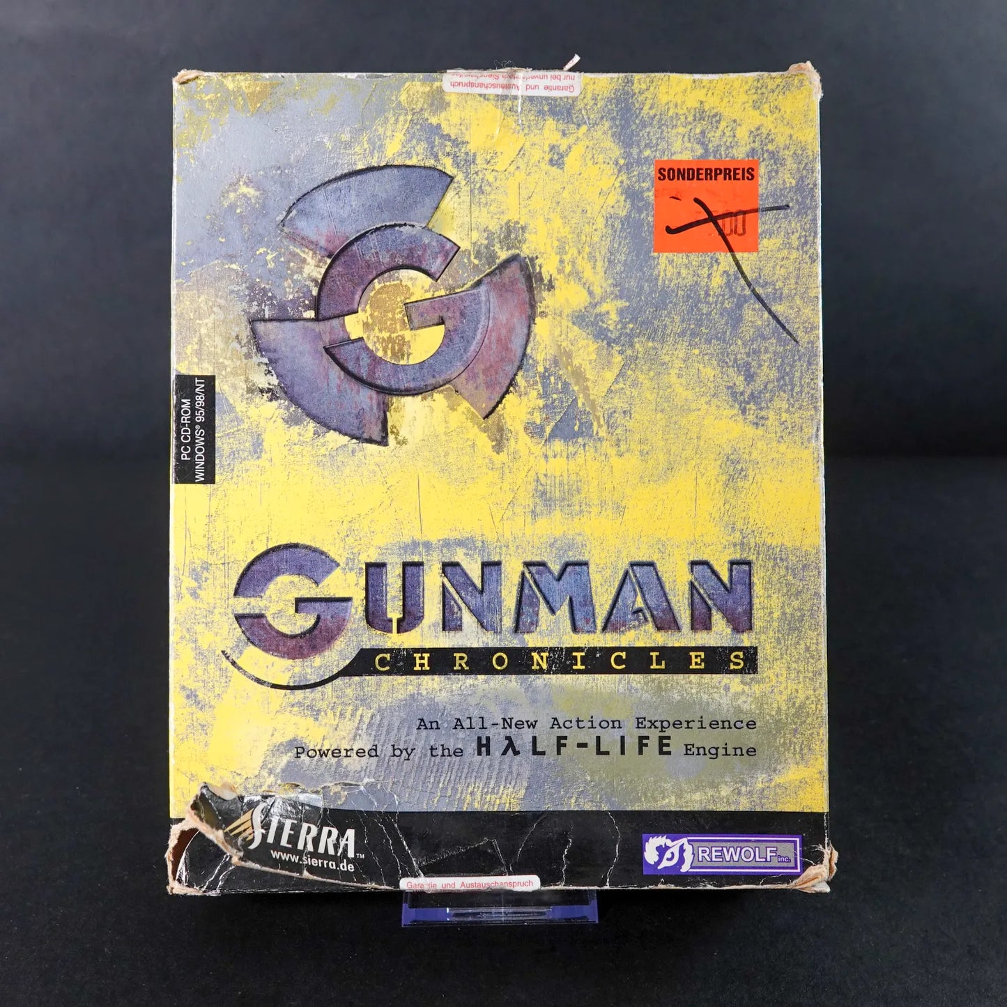 Gunman Chronicles - PC CD-ROM Big Box - CiB Komplett - Box beschädigt - Deutsch