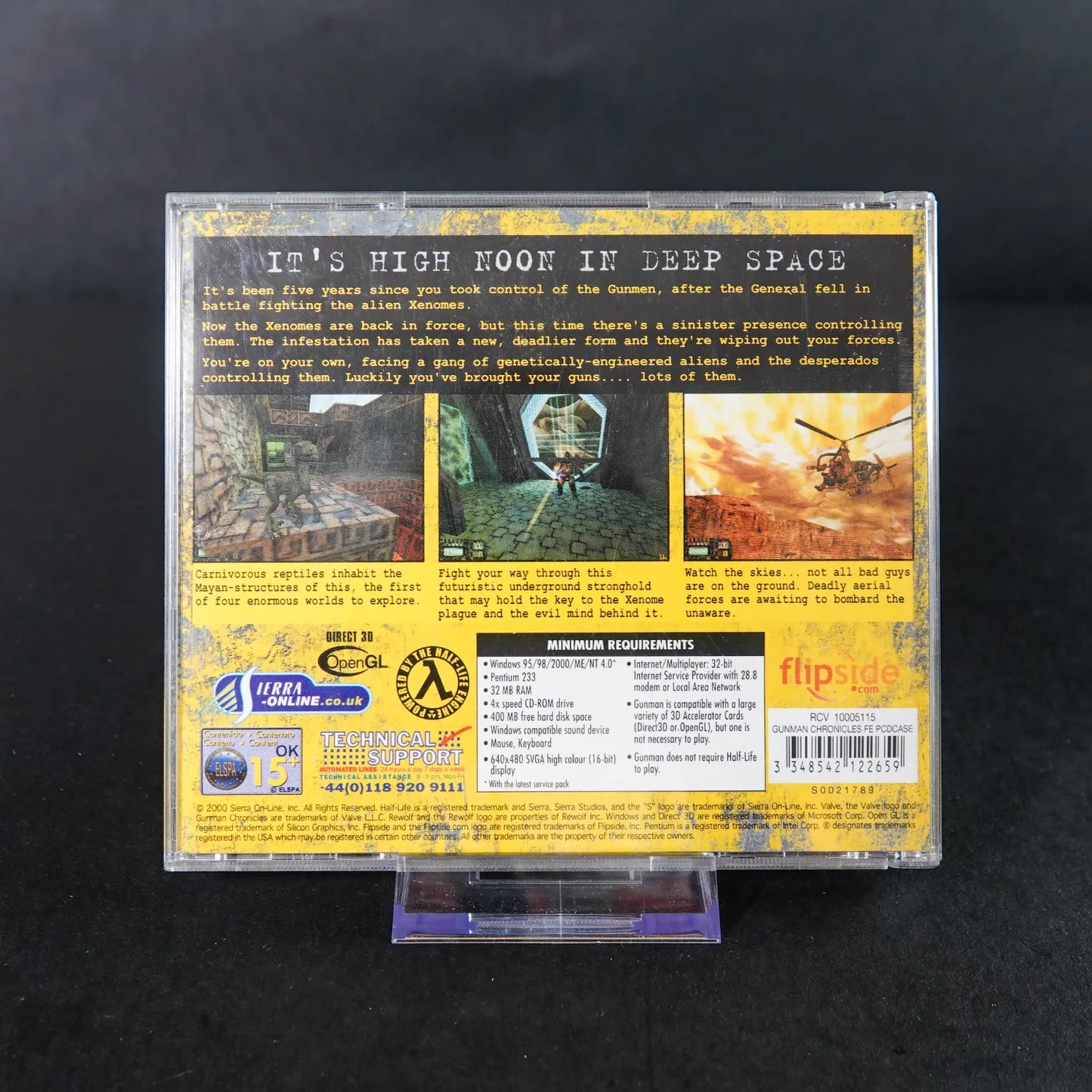Gunman Chronicles - PC CD-ROM Big Box - CiB Komplett - Box beschädigt - Deutsch