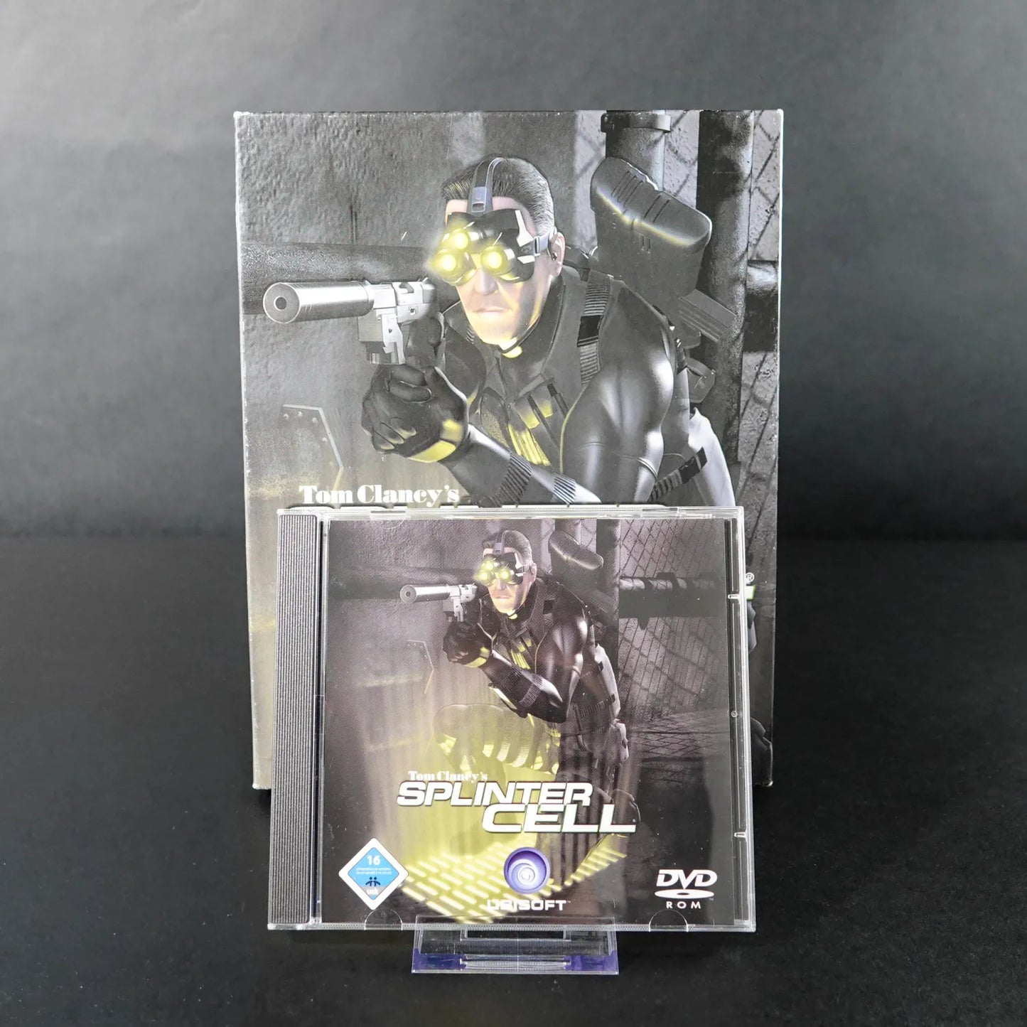 Tom Clancy's Splinter Cell - PC DVD-ROM Spiel in Big Box - Zustand Sehr Gut