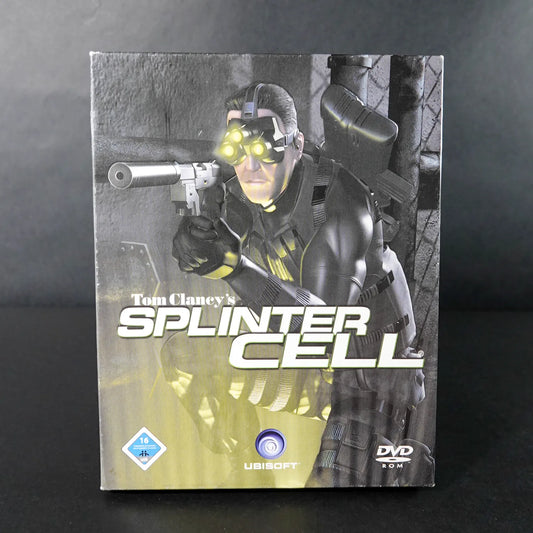 Tom Clancy's Splinter Cell - PC DVD-ROM Spiel in Big Box - Zustand Sehr Gut