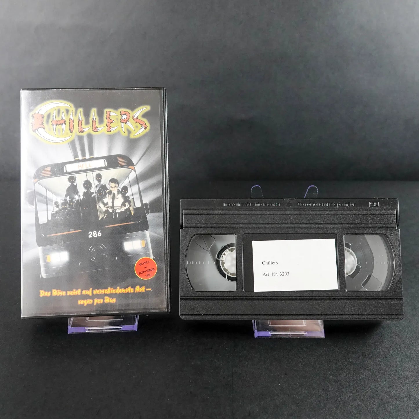 Chillers - VHS - Horror ausgezeichnet mit dem Silver Scroll 1989 - Deutsch