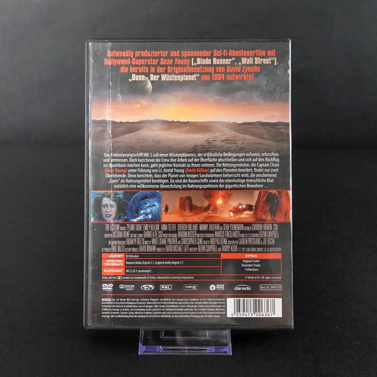 Planet Dune (2021) - DVD - Sean Young - Deutsch / Englisch - Zustand Gut