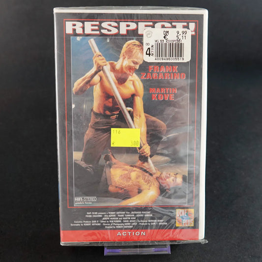 Respect! – VHS – Frank Zagarino & Martin Kove (Cobra Kai) – Action Cult - SEALED