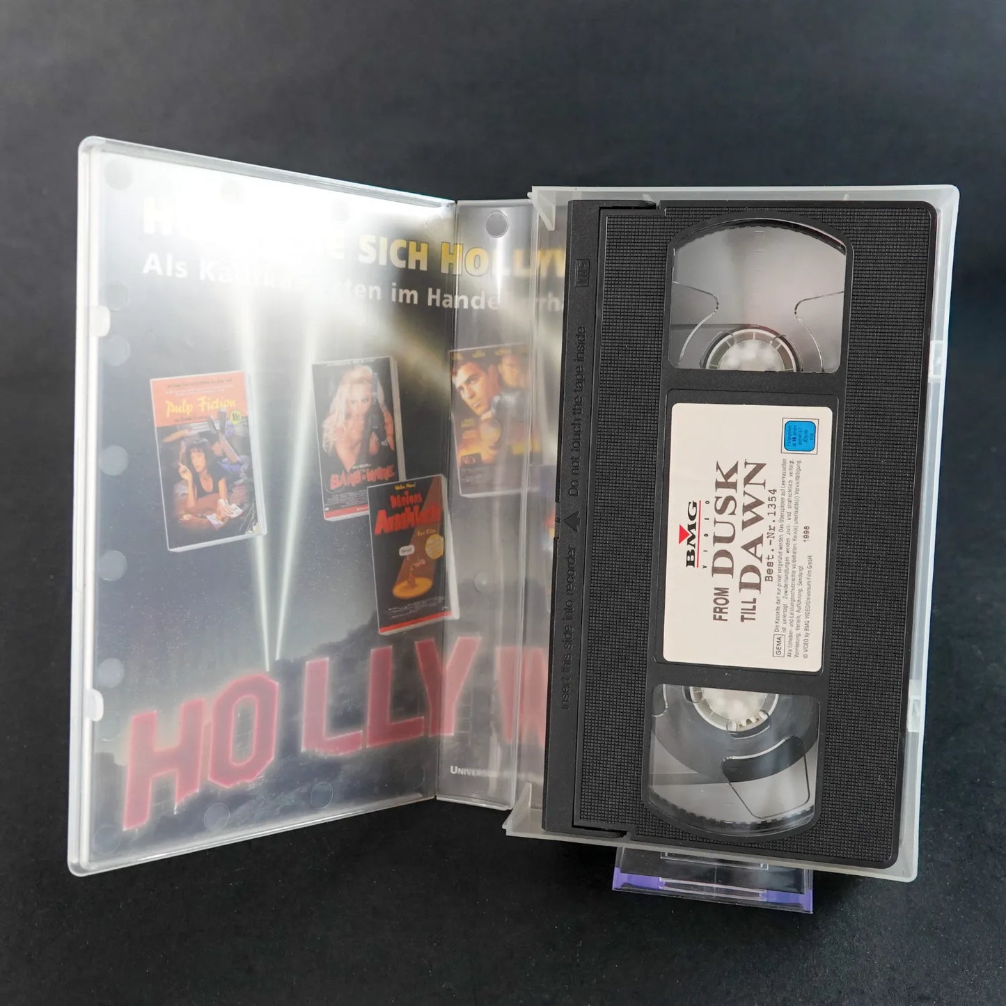 From Dusk Till Dawn – VHS – FSK 16 Version – George Clooney & Tarantino – Kult