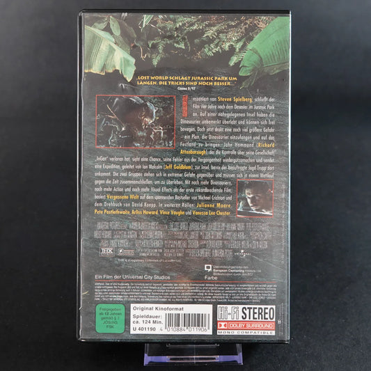 Vergessene Welt Jurassic Park - VHS Remastered - Steven Spielberg - Deutsch