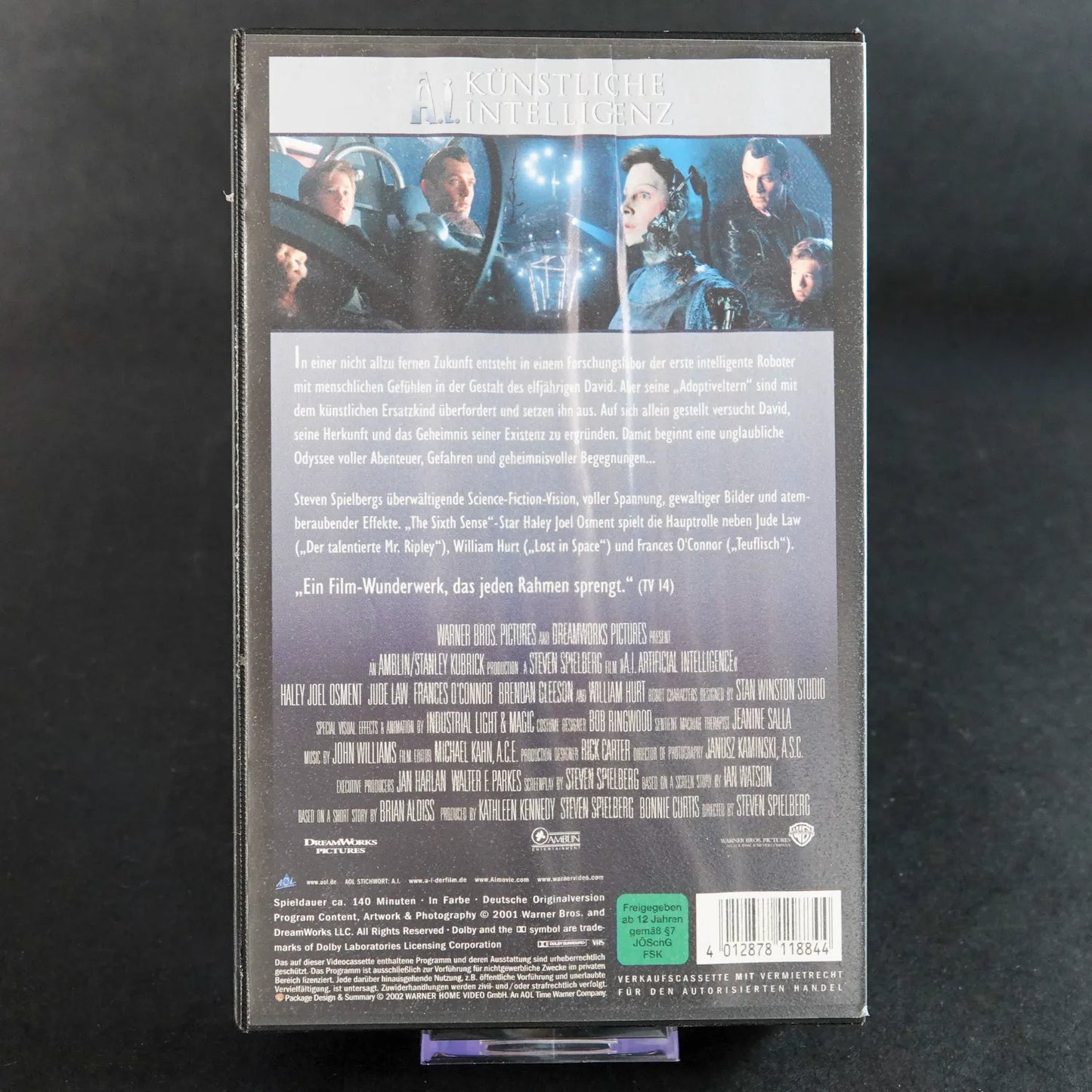 A.I. Künstliche Intelligenz - VHS in Hardbox - Deutsch - Gebraucht