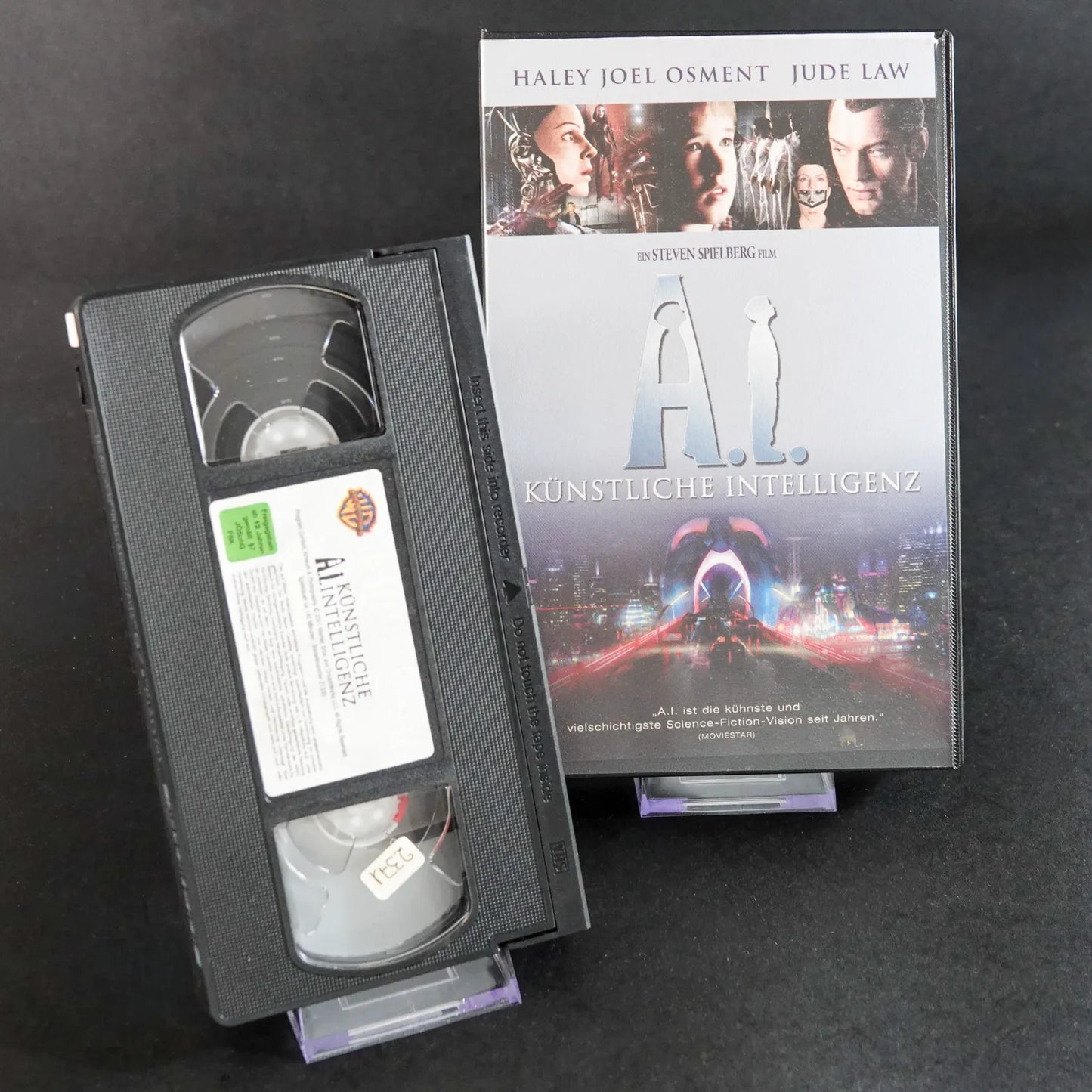 A.I. Künstliche Intelligenz - VHS in Hardbox - Deutsch - Gebraucht