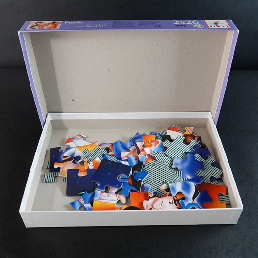 Disney's Aladdin Puzzle für Kinder - 2x 26 Teile - Blatz No. 55914