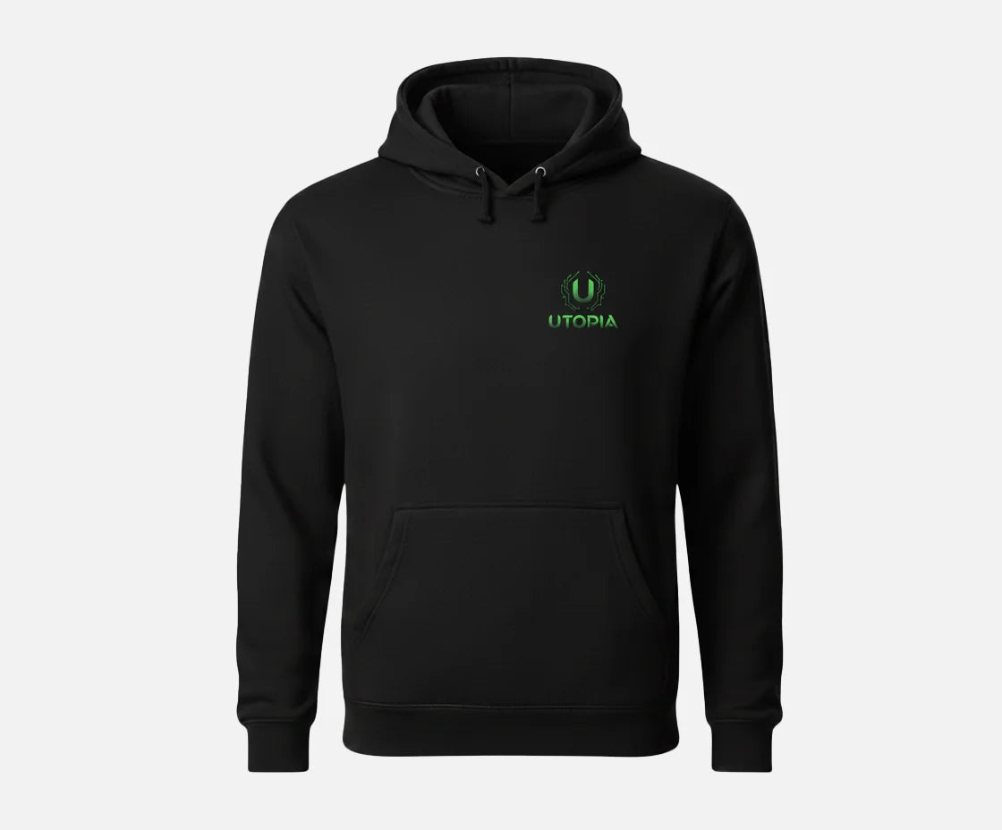 Utopia 'Signature' Hoodie – Dein legendäres Item für Alltag & Game Night