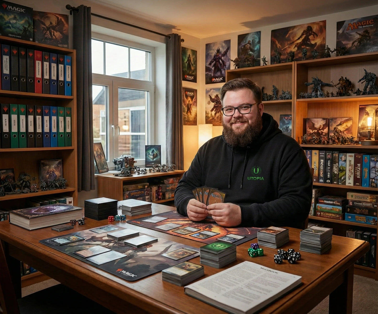 Utopia 'Signature' Hoodie – Dein legendäres Item für Alltag & Game Night