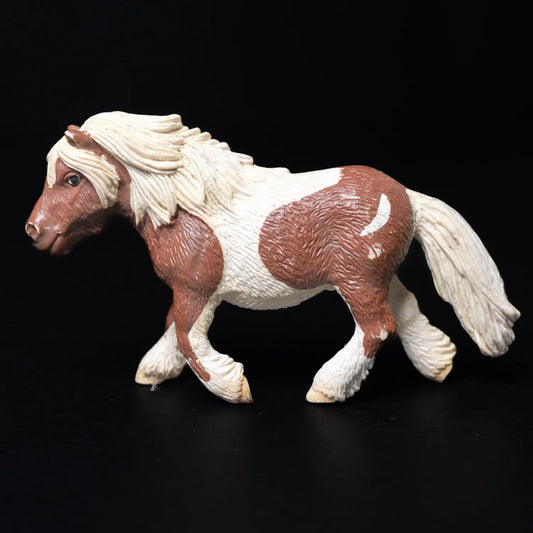 Schleich Tier Figur: Pferd / Shetland Pony (2004) - Modell 13297 - Zustand Okay