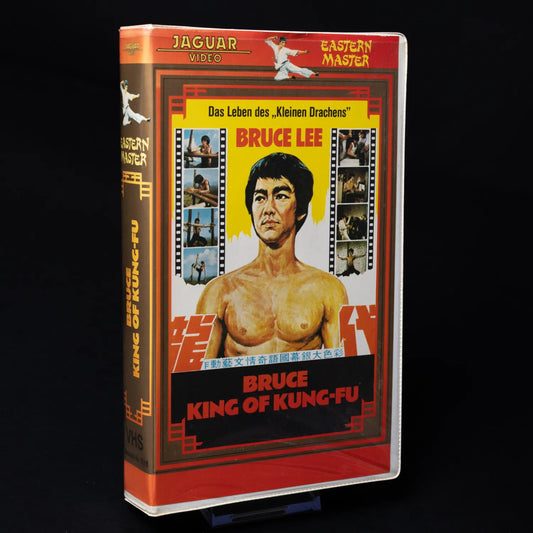 Bruce Lee - King of Kung-Fu - Das Leben des kleinen Drachen - VHS - Zustand Gut