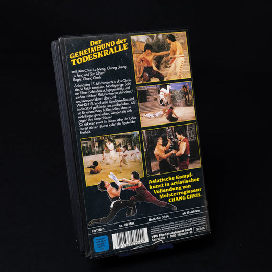 Der Geheimbund der Todeskralle (1992) - Kung-Fu Action - VHS - Zustand Gut
