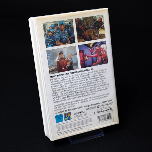 Street Figher - Die Entscheidende Schlacht - Van Damme - VHS - Zustand Okay