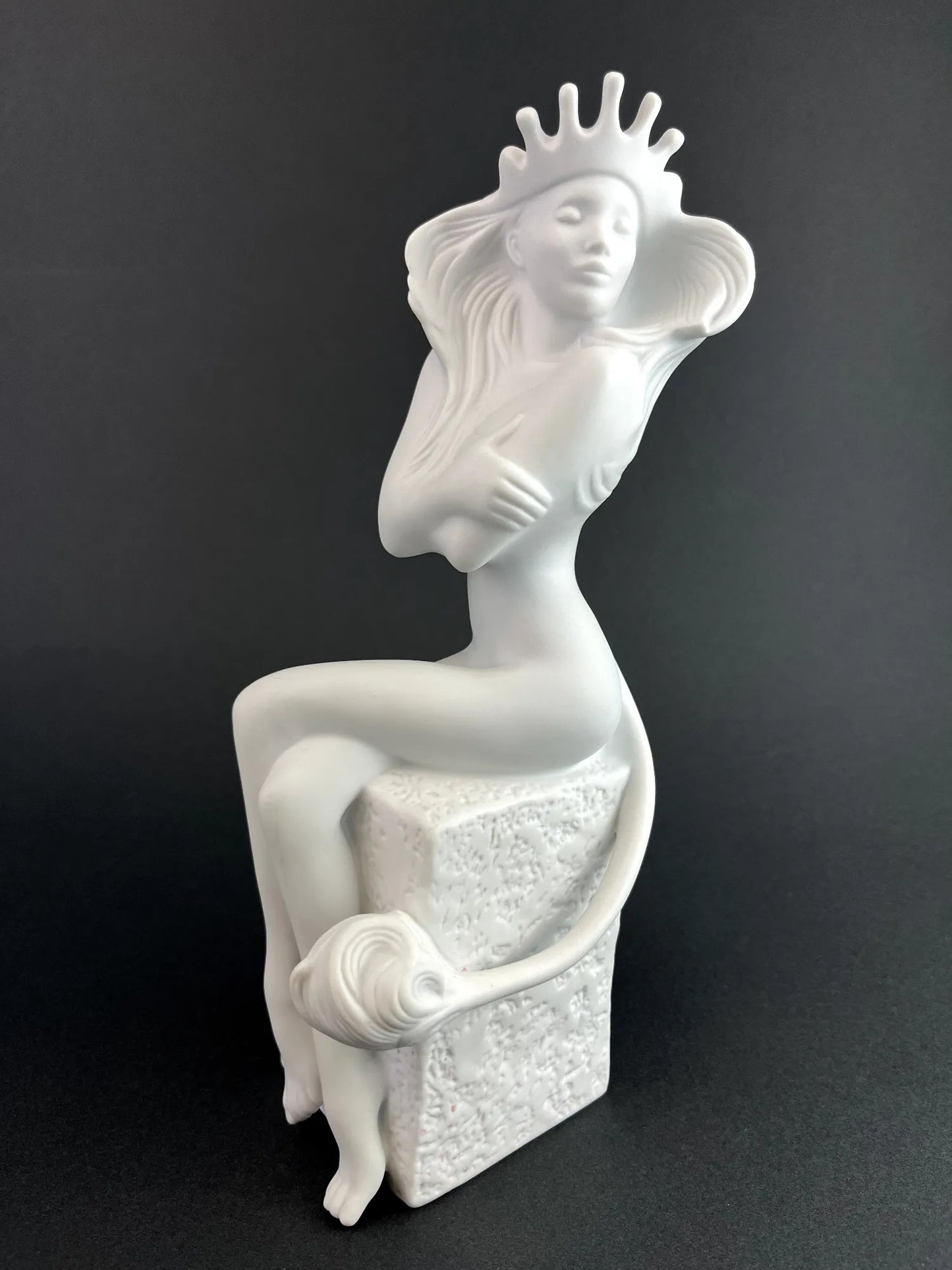 Löwe Porzellan Figur - Royal Copenhagen Sternzeichen - Christel