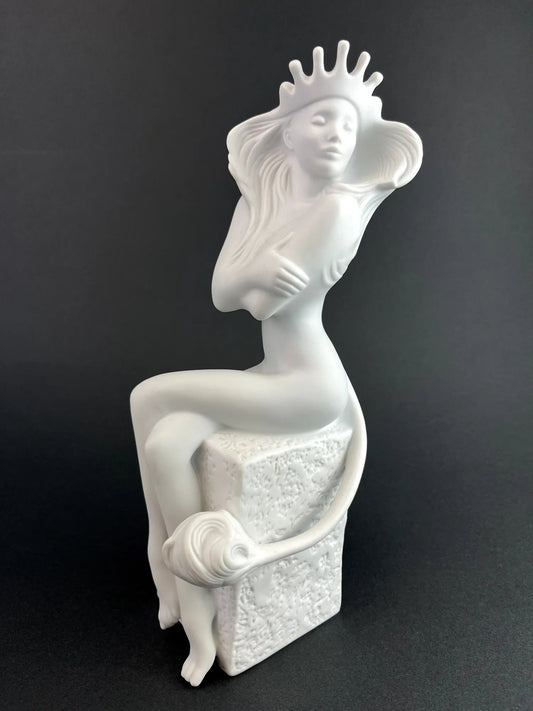 Löwe Porzellan Figur - Royal Copenhagen Sternzeichen - Christel