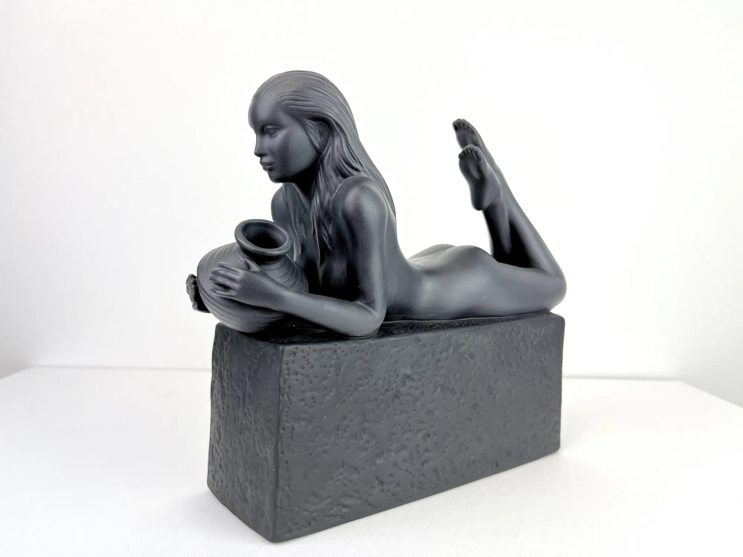 Wassermann Porzellan Figur - Royal Copenhagen Sternzeichen - Christel