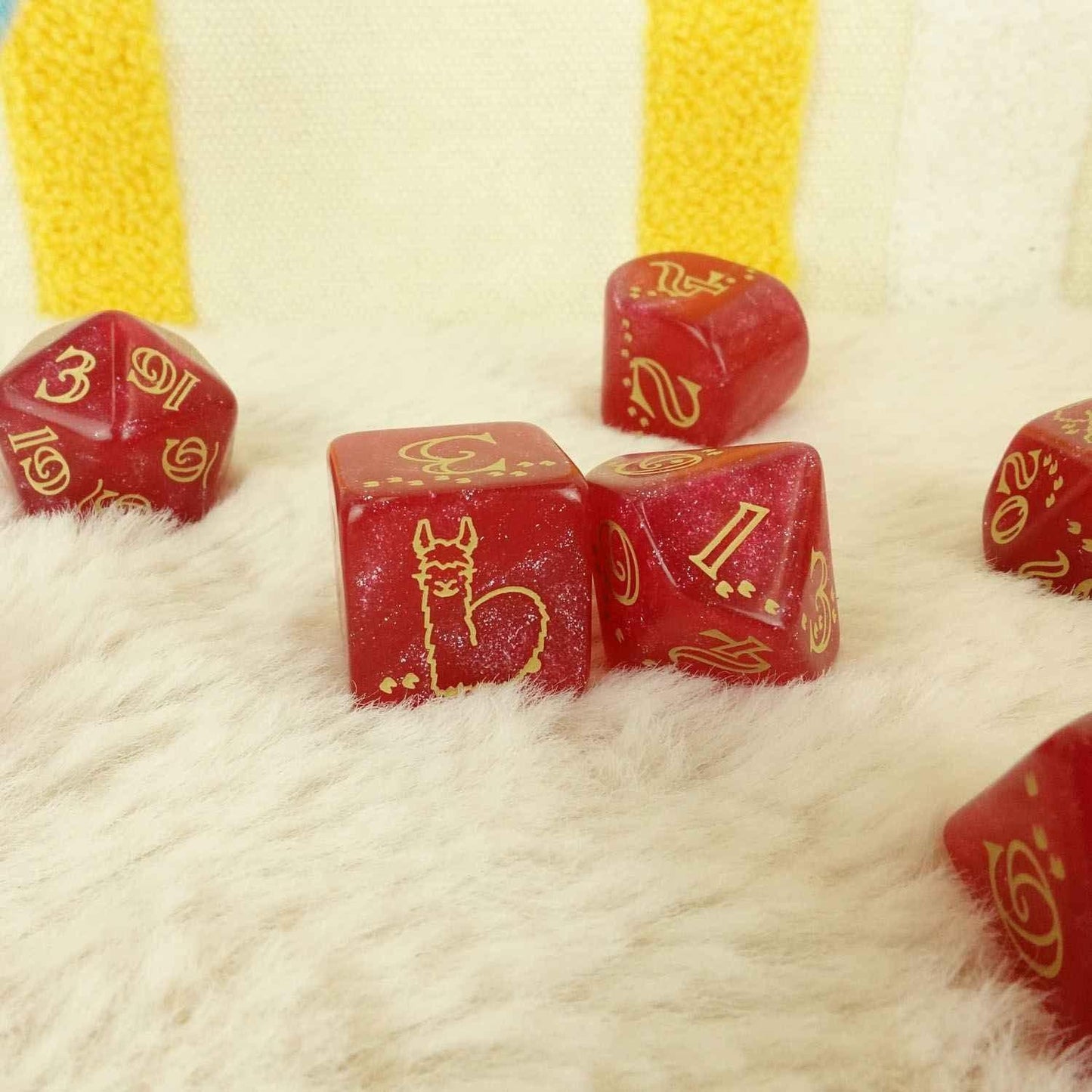 Llama-Dice-Set- Puffy-5907699497546-03-web - Utopia Collectibles