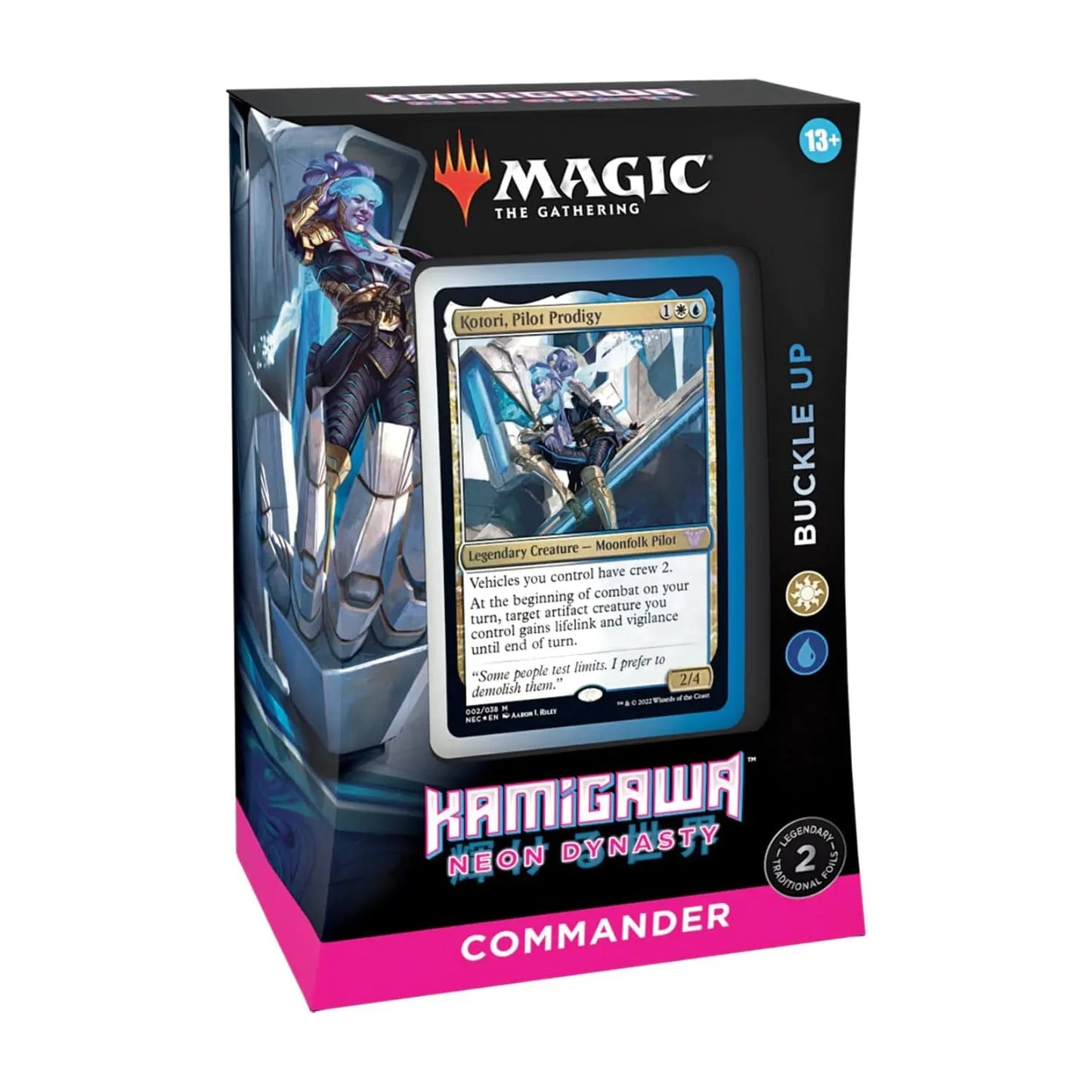Magic The Gathering - Kamigawa Neon Dynasty Commander Deck - Buckle Up
