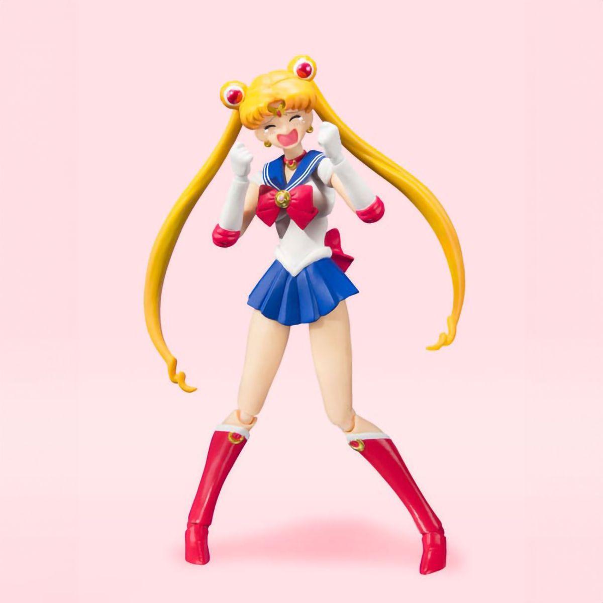 SailorMoonS-H-FiguartsActionfigurSailorMoonAnimationColorEdition14cm-2 - Utopia Collectibles