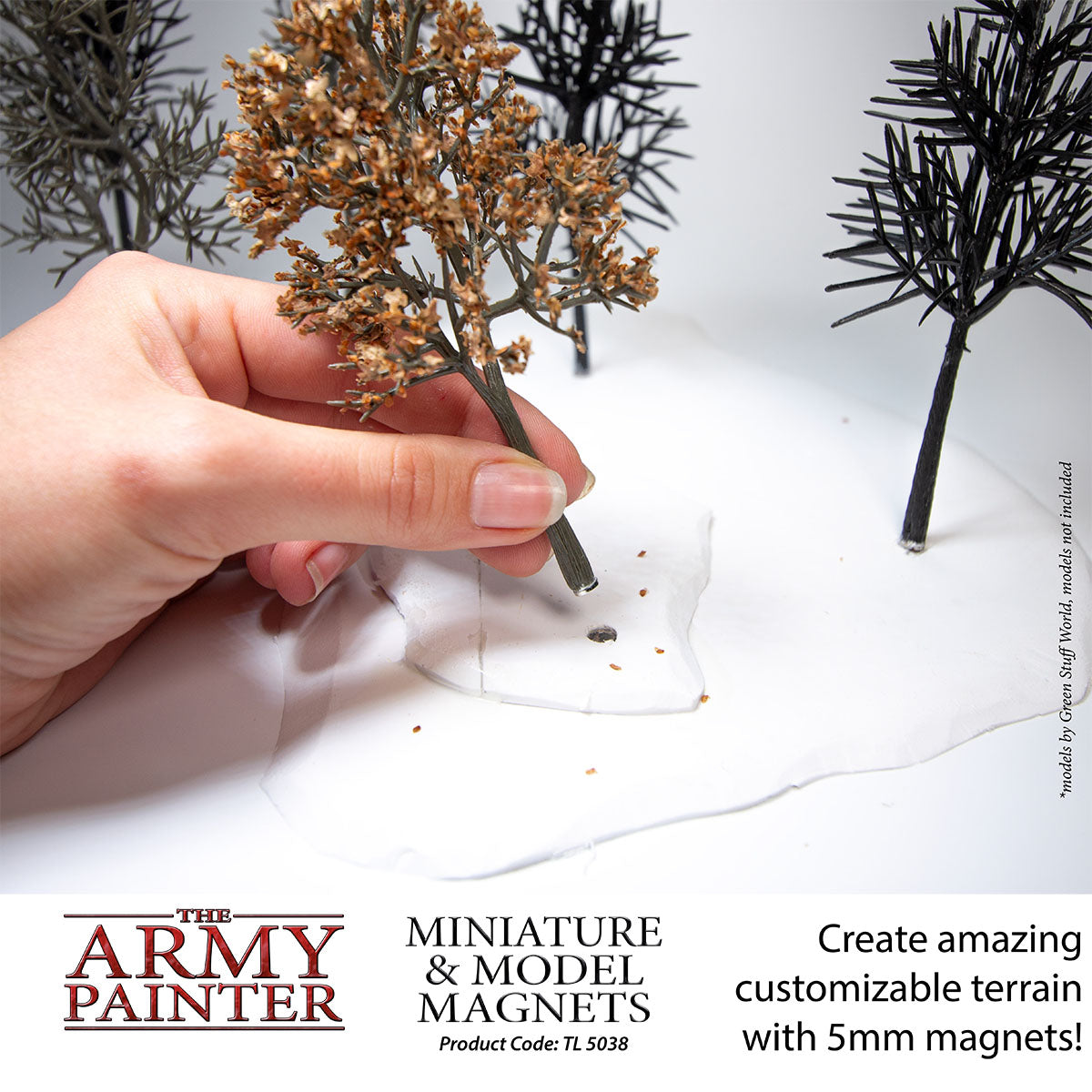 The Army Painter - Tabletop Wargaming Miniatur Modell-Magnete - 100 Stück - N52