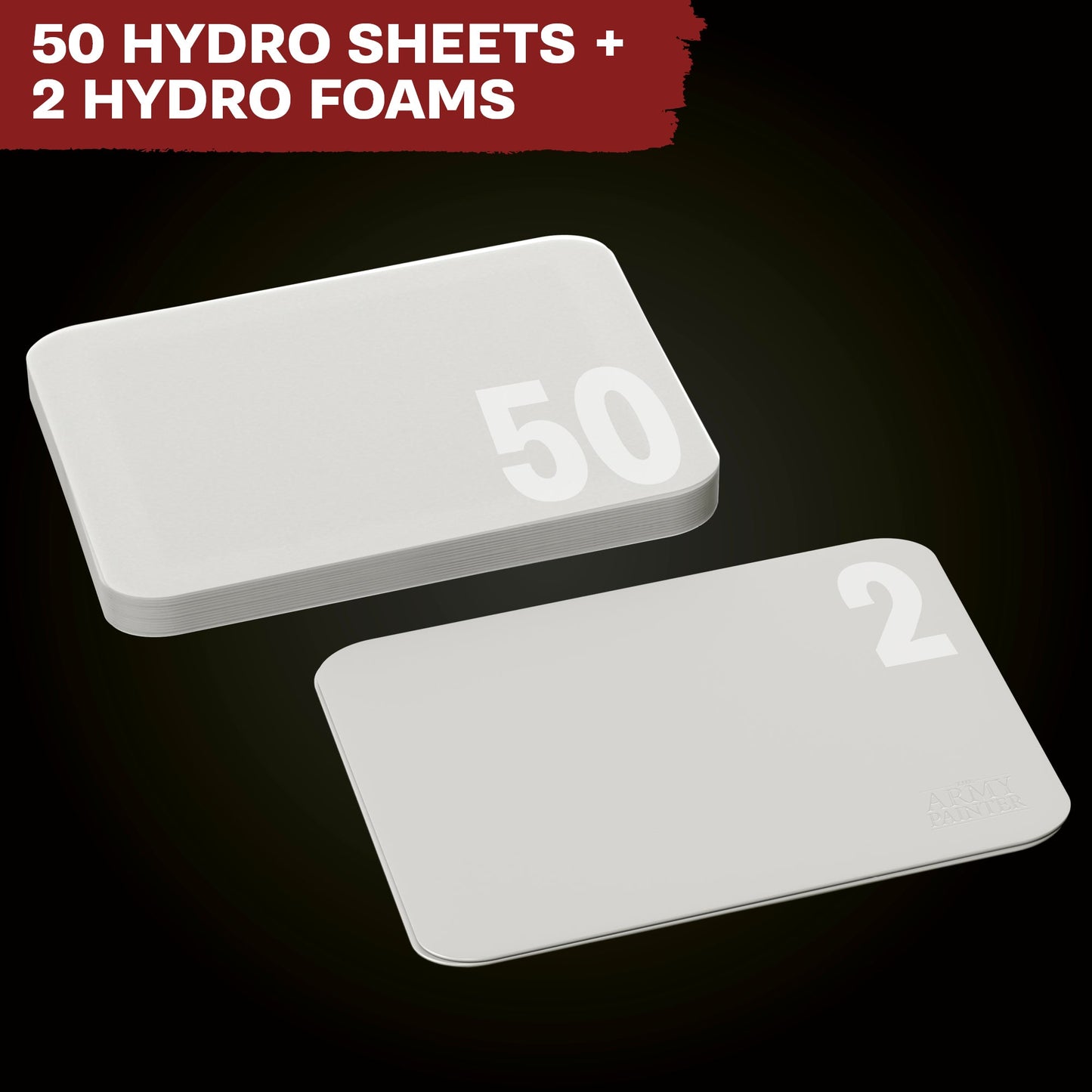 The Army Painter Hydro Pack Wargamers Edition - XL Hydro Sheets für Wet Palette