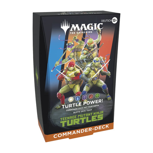 Magic The Gathering - Teenage Mutant Ninja Turtles Commander Deck - Turtle Power