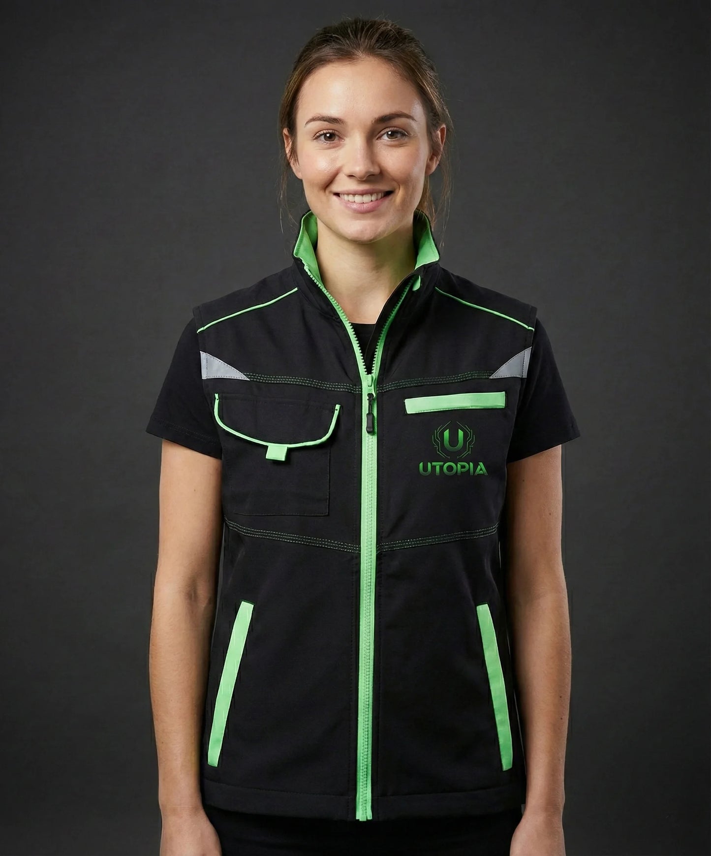 Utopia 'Cyber-Neon' Tactical Weste – Dein Inventory-Upgrade