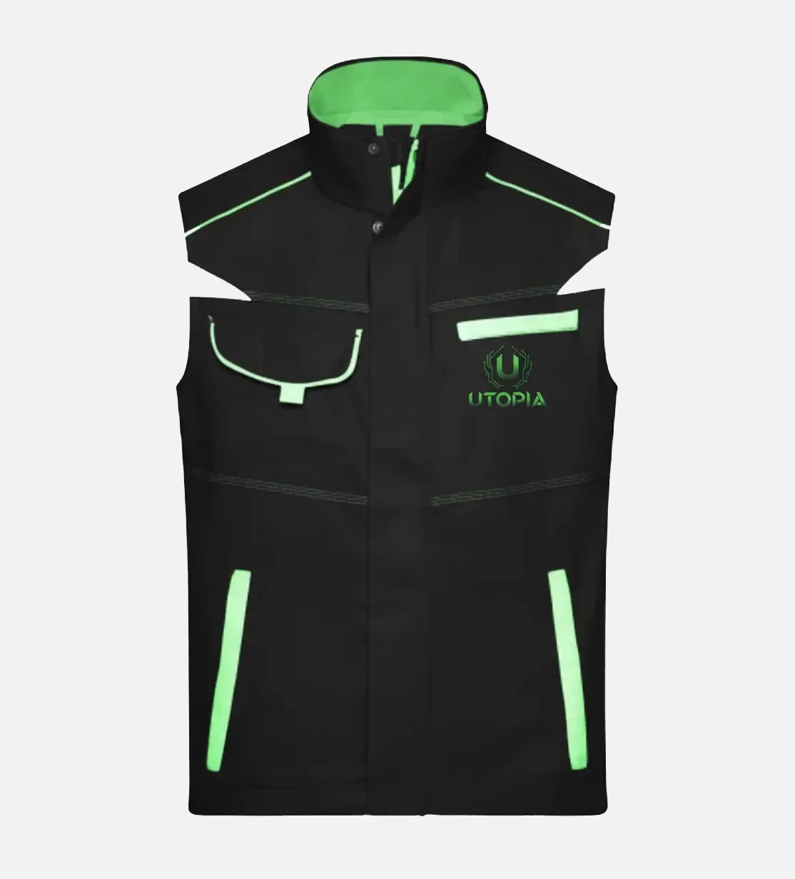 Utopia 'Cyber-Neon' Tactical Weste – Dein Inventory-Upgrade