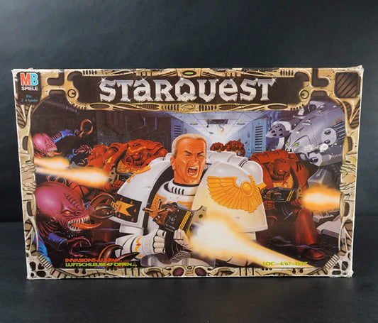 StarQuest / Space Cusade – MB & Games Workshop – UNBEMALT & fast vollständig