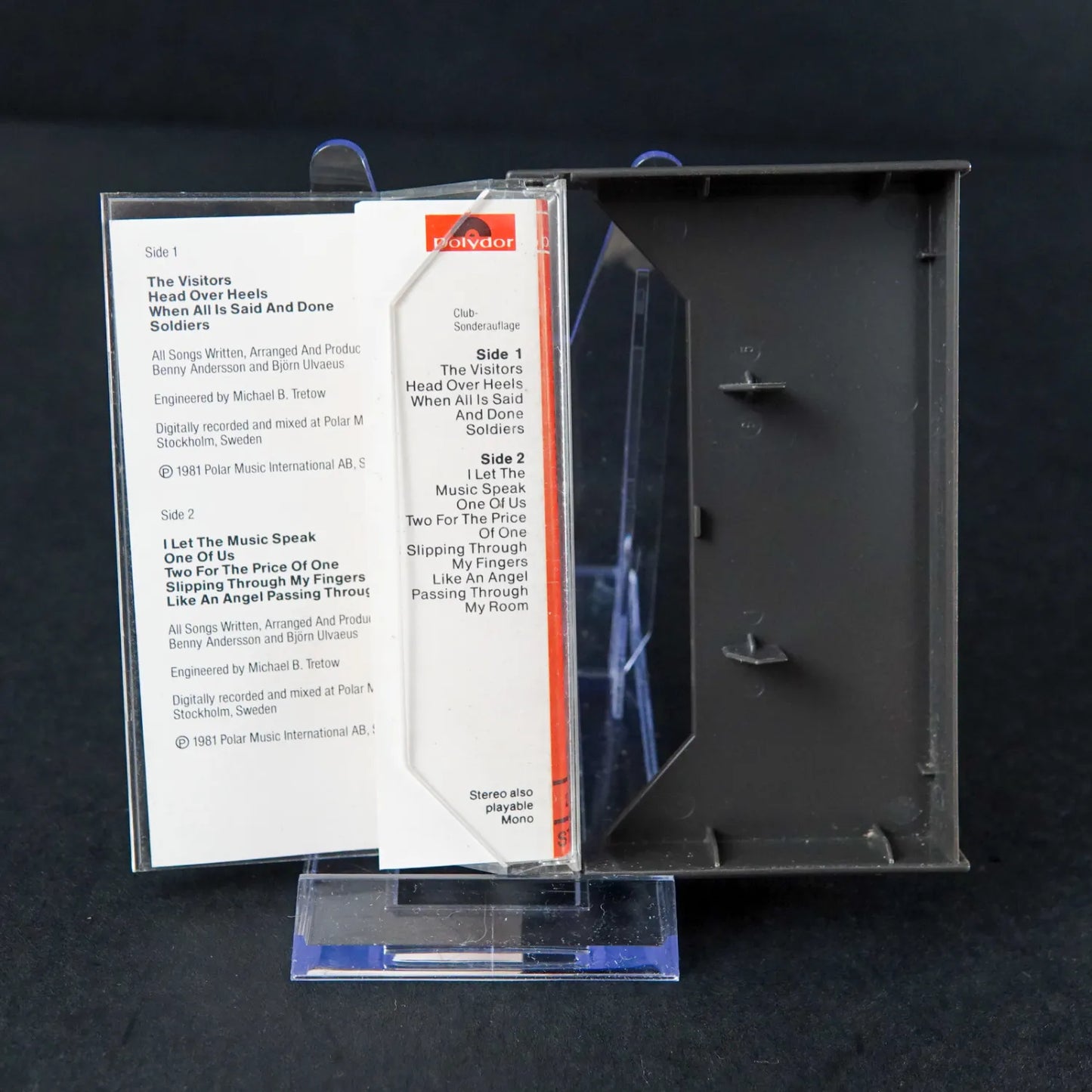 ABBA - The Visitors (1981) - Kassette - Synth-Pop - RARITÄT - NM / VG+