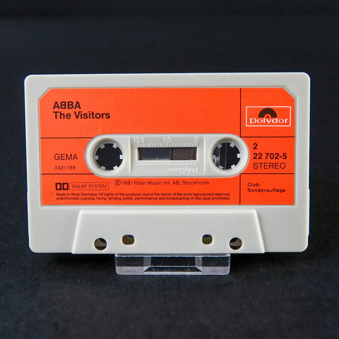 ABBA - The Visitors (1981) - Kassette - Synth-Pop - RARITÄT - NM / VG+