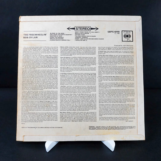 Bob Dylan - The Freewheelin' (1963) - Schallplatte Vinyl 12" VG / VG