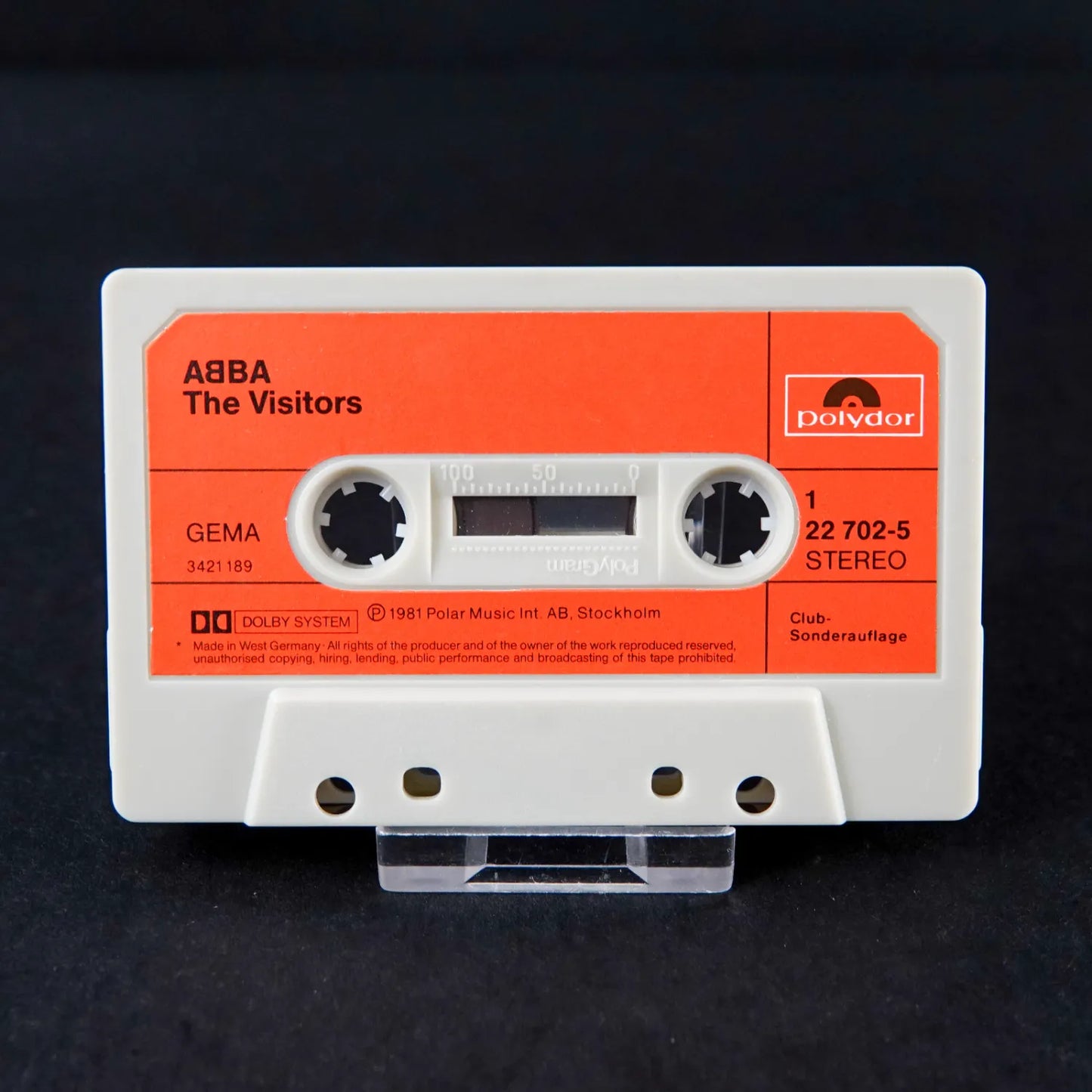 ABBA - The Visitors (1981) - Kassette - Synth-Pop - RARITÄT - NM / VG+