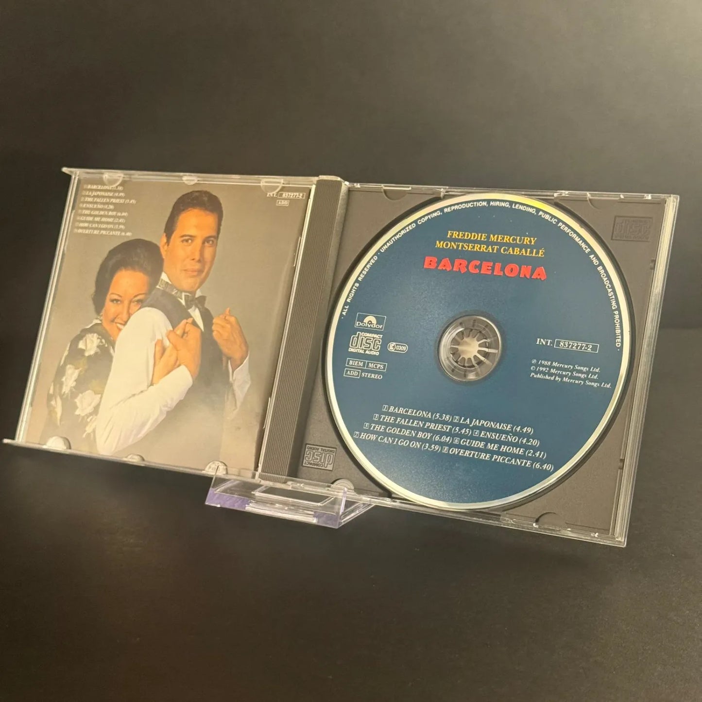 Freddie Mercury & Montserrat Caballé - Barcelona (0) - CD VG+/VG+