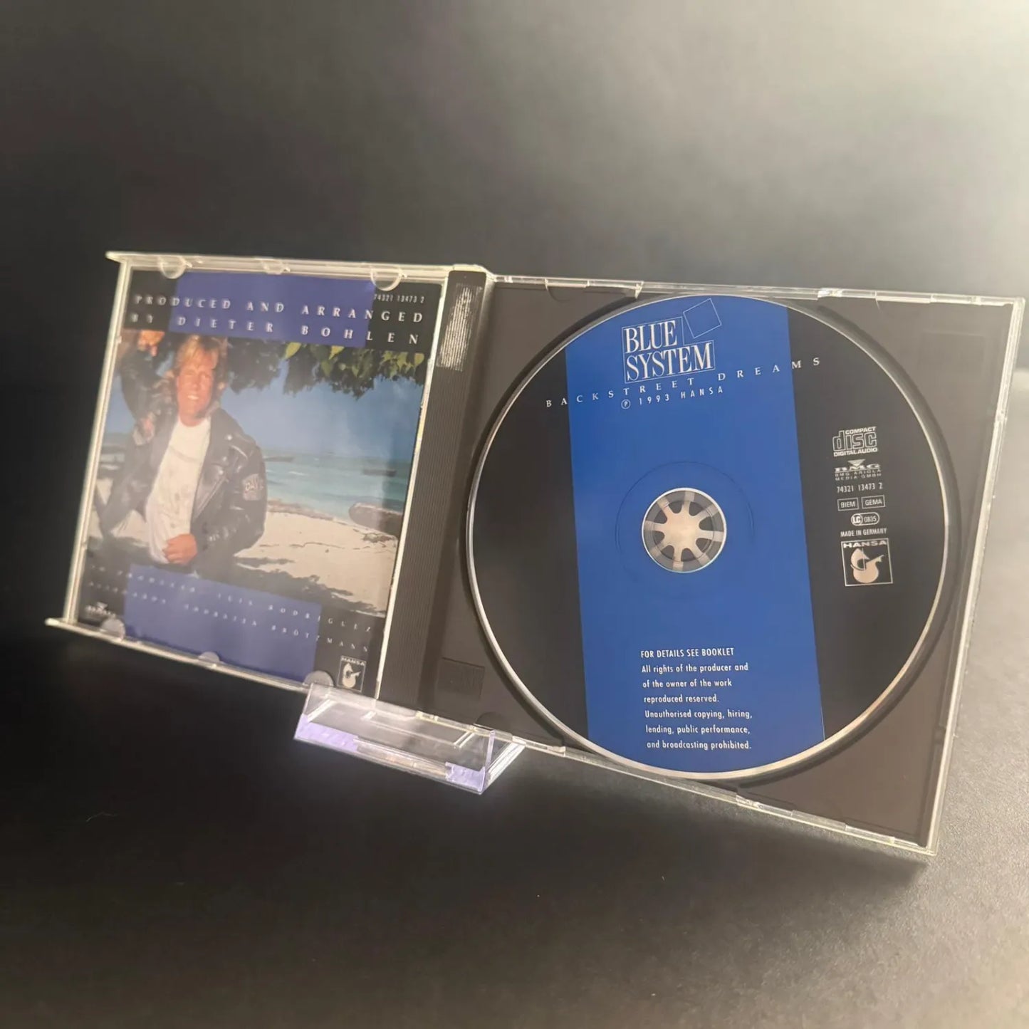 Blue System - Backstreet Dreams (1993) - CD VG+/VG+