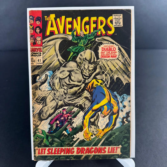 The Avengers #41 - Let Sleeping Dragons Lie - Marvel Comics - 1966 - Zustand Gut