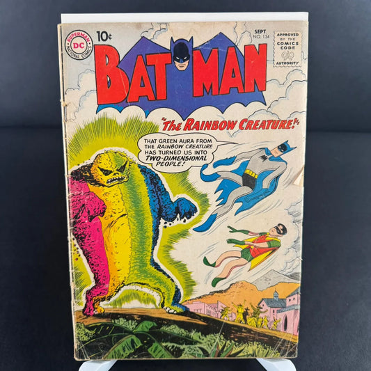 Batman (1960) - The Rainbow Creature (No 134) - Sheldon Moldoff Artwork Cover