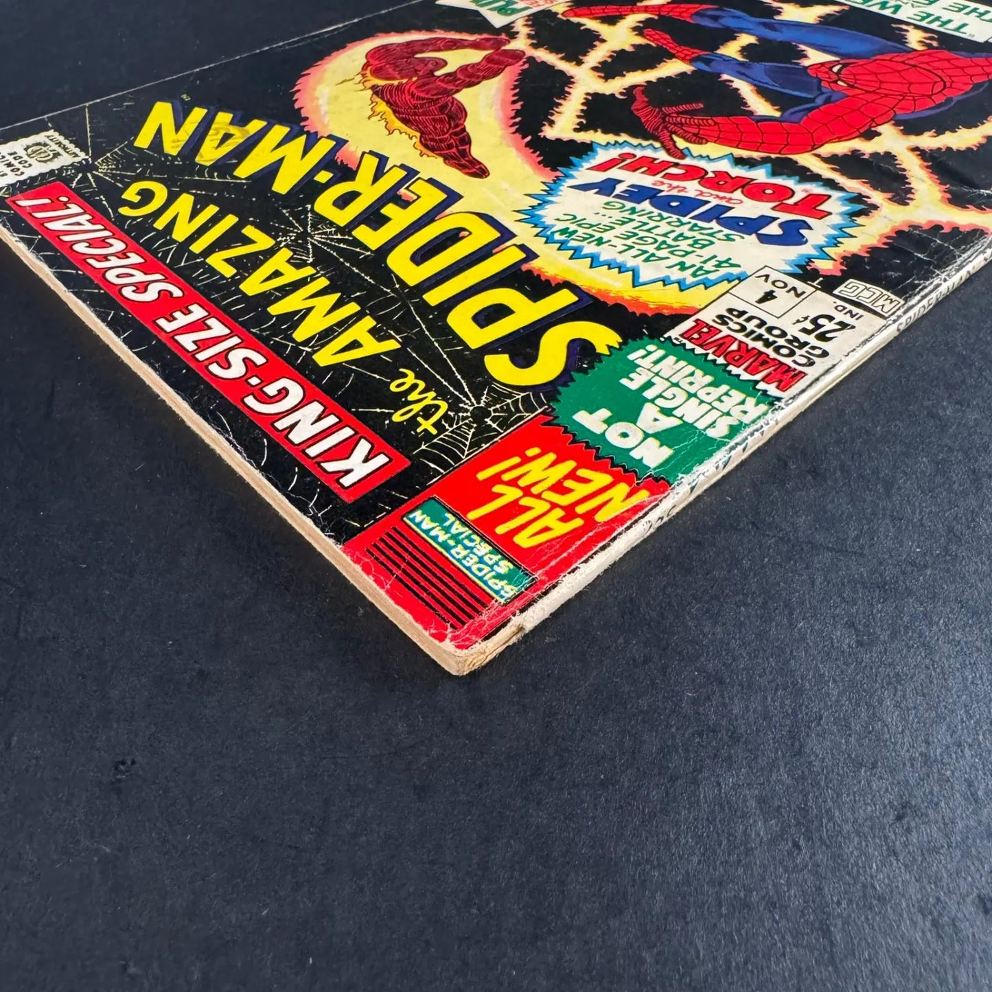 The Amazing Spider-Man - King Size Special Comic - The Web and the Flame - 1967
