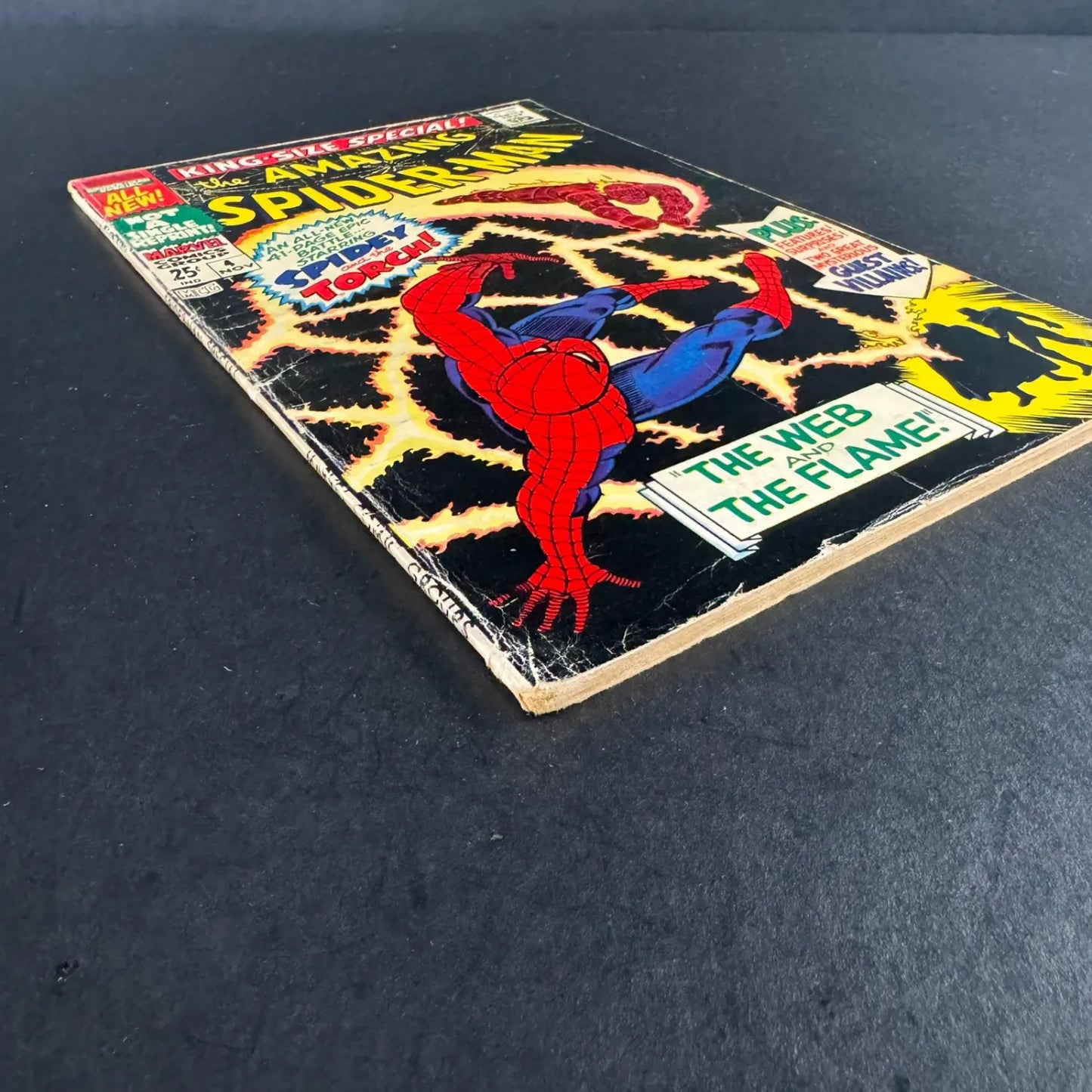 The Amazing Spider-Man - King Size Special Comic - The Web and the Flame - 1967